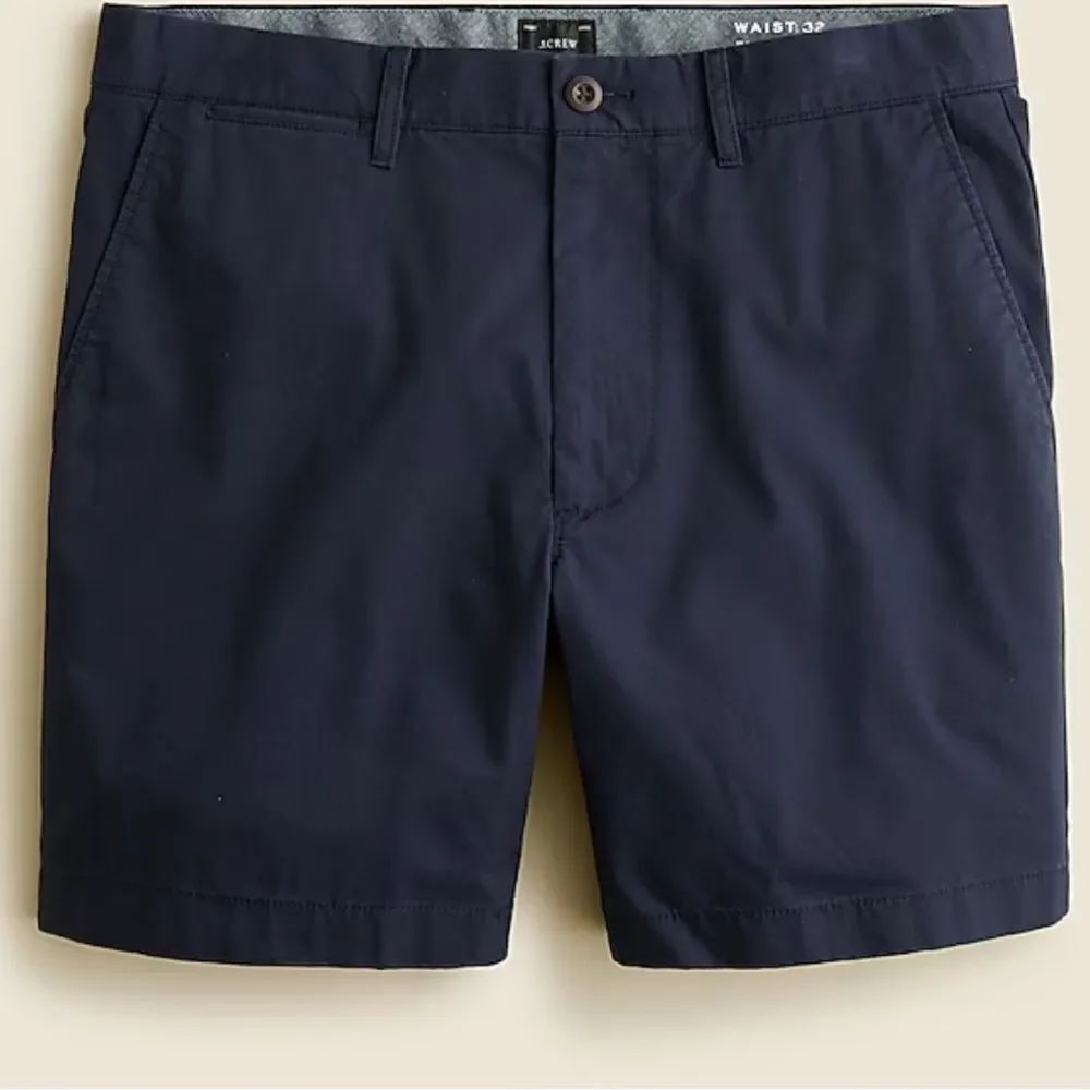 J.Crew 7" stretch chino short NWT Size 28